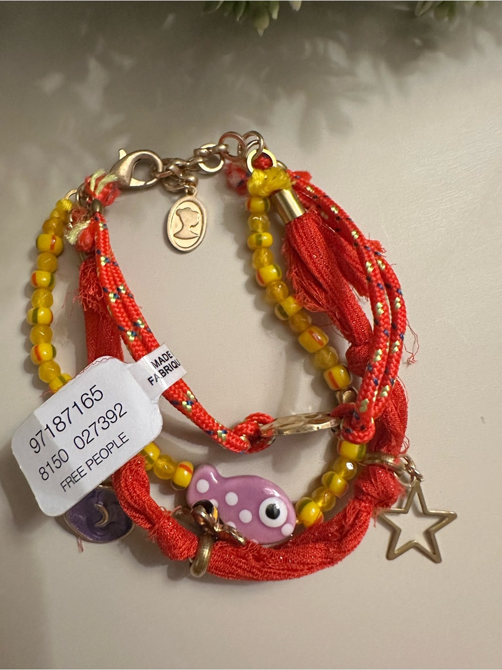 NWT Free People by Ariana Ost Charm Bracelet